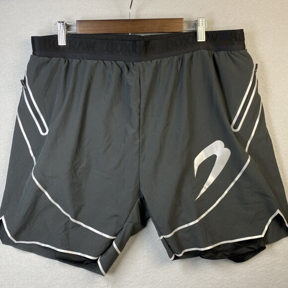 Boxraw Wilde‎ 5" Shorts Mens XXXL Smrt Tec Boxing Reflective 3XL Pockets Vent - Picture 1 of 13